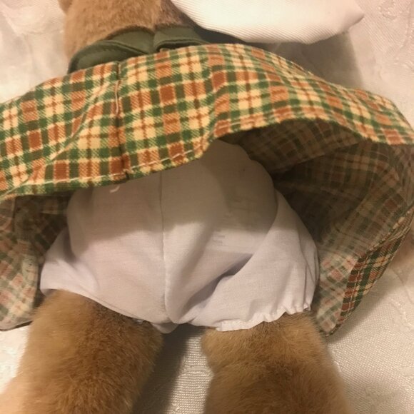 Artapower World's Best Cook 10" plush bear. Tan bear with white chef's Hat. EUC - Picture 6 of 6